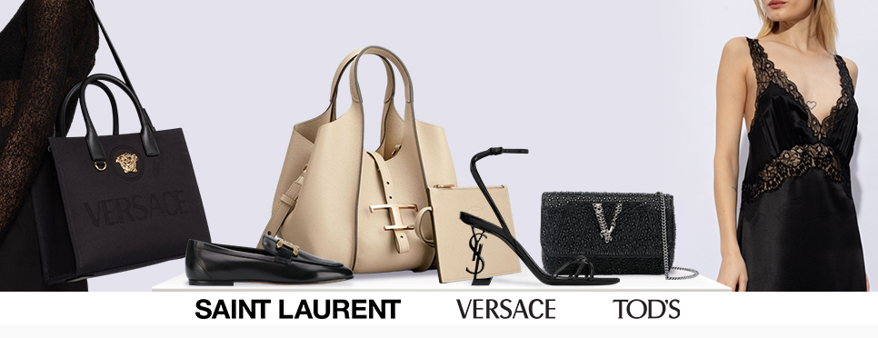 Saint Laurent | Versace | Tod's