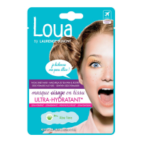 Loua Masque visage en tissu 'Ultra-Hydratant' - 1 Pièces