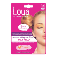 Loua Masque visage en tissu 'Teint Éclat' - 1 Pièces