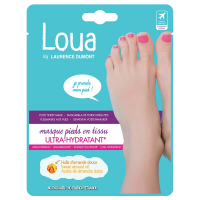 Loua Masque pieds en tissu 'Ultra-Hydratant' - 16 ml