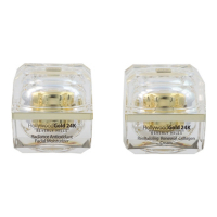 Hollywood Gold 24k 'Radiance & Revitalizing Renewal Collagen' Feuchtigkeitscreme, Gesichtscreme - 50 ml, 2 Einheiten