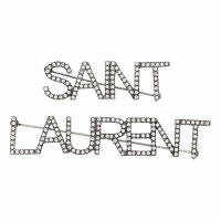 Saint Laurent Broche 'Logo' pour Femmes