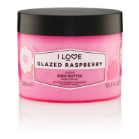 I Love 'Glazed Raspberry' Body Butter - 300 ml