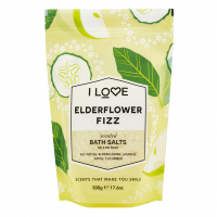 I Love 'Elderflower Fizz' Bath Salts - 500 g