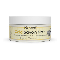 Nacomi Savon noir 'Gold' - 125 g