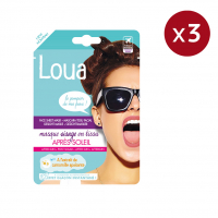 Loua 'Après Soleil' Gesichtsmaske aus Gewebe - 3 Pack