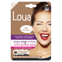 Loua Masque visage en tissu 'Effet Bonne Mine' - 1 Pièces