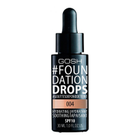 Gosh 'Hydrating Spf10' Foundation-Tropfen - 004 Natural 30 ml
