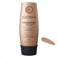 Gosh 'Plus+ Cover & Conceal Spf15' Foundation - 008 Golden 30 ml