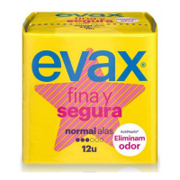 Evax 'Thin & Safe' Pads - Normal 12 Pieces