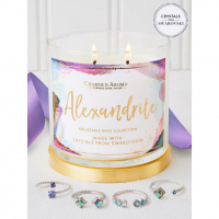 Charmed Aroma Women's 'Alexandrite Birthstone' Candle Set - 500 g
