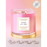 Charmed Aroma Women's 'Rose All Day' Candle Set - 500 g