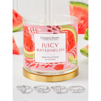 Charmed Aroma Women's 'Juicy Watermelon' Candle Set - 500 g