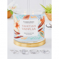 Charmed Aroma Set de bougies 'Tahitian Vanilla' pour Femmes - 500 g