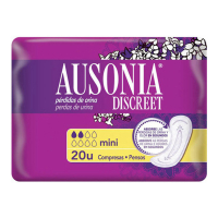 Ausonia 'Discreet' Inkontinenz-Einlagen - Mini 20 Stücke