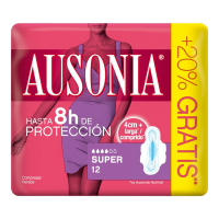 Ausonia Pads - Super 12 Stücke