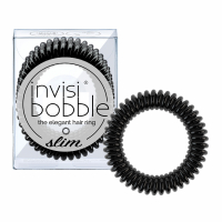 Invisibobble 'Slim' Hair Tie - True Black 3 Pieces