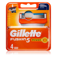 Gillette Recharge 'Fusion Power Razor' - 4 Unités