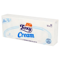 Foxy 'Cream' Tissues - 10 Pieces