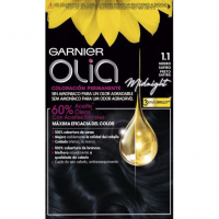 Garnier Couleur permanente 'Olia' - 1.10 Black Sapphire 4 Pièces