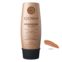 Gosh 'Plus + Cover&Conceal Spf15' Foundation - 010 Tan 30 ml