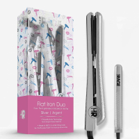 Hair Rage 'Glam Duo' Hair Styling Set - Silver 2 Pieces