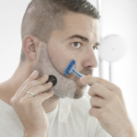 Innovagoods Hipster Barber Beard Template For Shaving