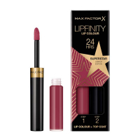 Max Factor Rouge à lèvres 'Lipfinity Rising Stars' - 86 Superstar 2 Pièces