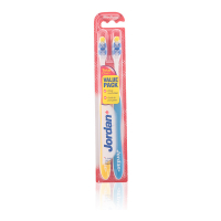 Jordan 'Total Clean' Toothbrush - 2 Units - Medium
