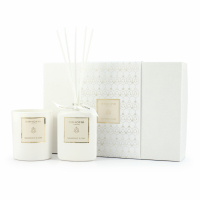 Bahoma London 'Pearl' Diffuser, Large Candle - Grapefruit & Lime 220 g