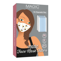 Magic Bodyfashion Filtres pour masque facial pour Femmes - 10 Pièces