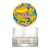 Kadalys Baume à lèvres 'Organic Butterfly Yellow Banana' - 7 g