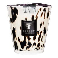 Baobab Collection Candle Pearls Black Max 16 cm