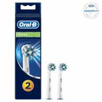 Oral-B 'Cross Action' Toothbrush Head Set - 2 Pieces