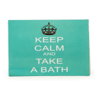 Premium Switzerland Set de boule de bain 'Keep Calm & Take A Bath' - 6 Pièces