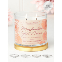 Charmed Aroma 'Marshmallow Hot Cocoa' Kerzenset für Damen - 500 g