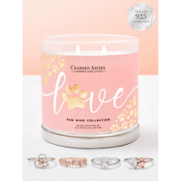 Charmed Aroma Women's 'Paw' Candle Set - 500 g