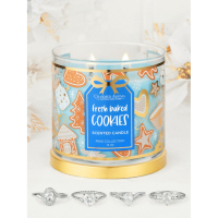 Charmed Aroma Women's 'Fresh Baked Cookies' Candle Set - 500 g