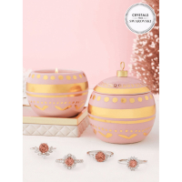 Charmed Aroma Women's 'Ornament' Candle Set - 500 g