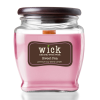Colonial Candle 'Wick' Scented Candle - Sweet Pea 425 g