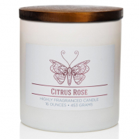 Colonial Candle Bougie parfumée 'Wellness Collection' - Citrus Rose 453 g