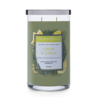 Colonial Candle Bougie parfumée 'Cedar & Citrus' - 538 g