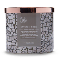 Colonial Candle Bougie parfumée 'London Cafe' - 411 g