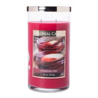 Colonial Candle Bougie parfumée 'Classic Cylinder' - Cinnamon Chai 538 g