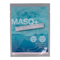 Masq+ Masque visage en tissu 'Bubble & Cleansing' - 25 ml