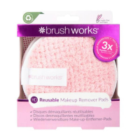 Brushworks 'HD Reusable' Make-Up Remover pads - 3 Pieces