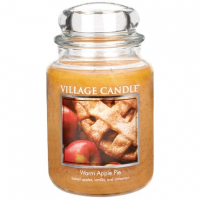 Village Candle 'Warm Apple Pie' Duftende Kerze - 737 g