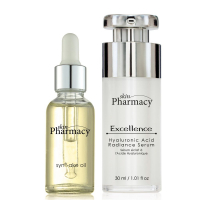 Skin Pharmacy 'Excellence Hyaluronic Acid Radiance + Syn-Ake' Hautpflege-Set - 2 Einheiten