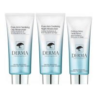 Derma Treatments 'Purifying' Anti-Aging Care Set - 3 Pieces