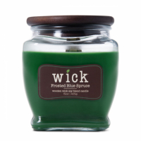 Colonial Candle Bougie parfumée 'Wick' - Frosted Blue Spruce 425 g